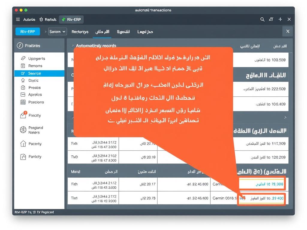 التوثيق التلقائي للمعاملات في نظام Riv-ERP للإقرار الضريبي الإلكتروني السعودية 2025