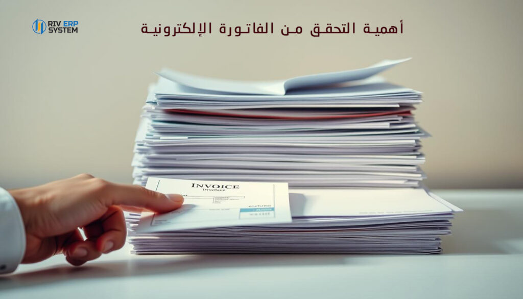 أهمية التحقق من الفاتورة الإلكترونية