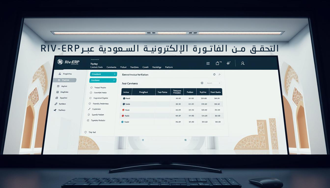 التحقق من الفاتورة الإلكترونية السعودية عبر Riv-ERP