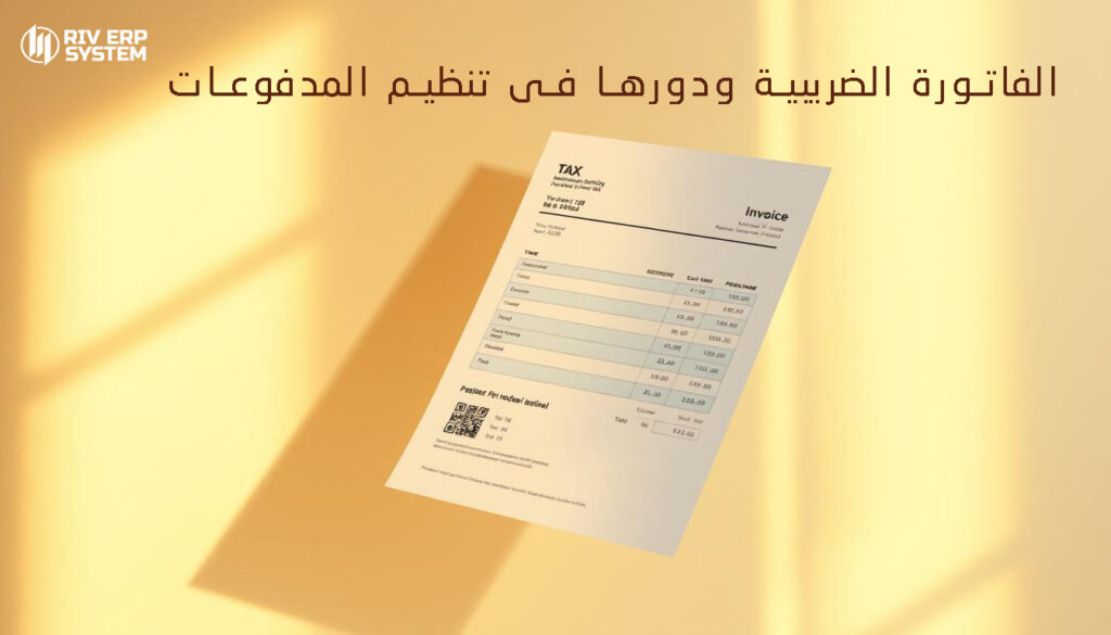 الفاتورة الضريبية ودورها في تنظيم المدفوعات