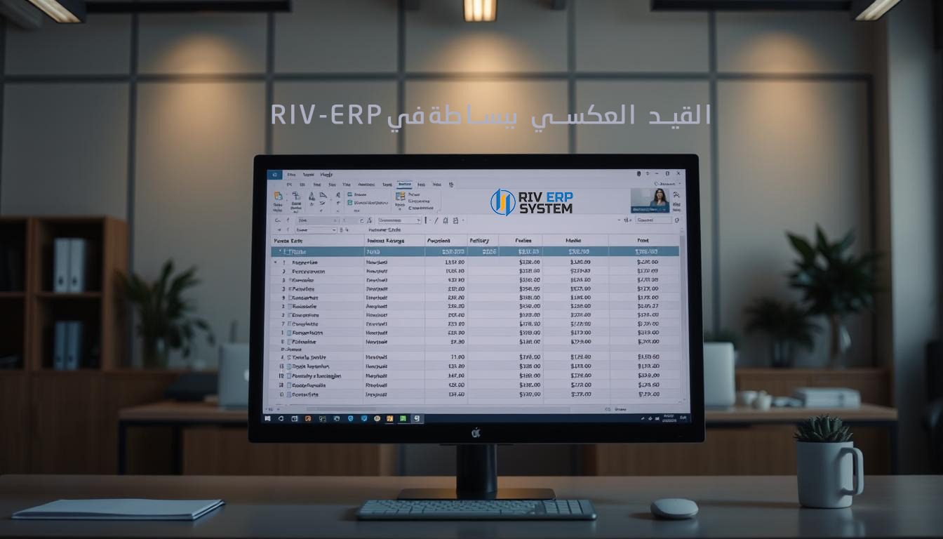 القيد العكسي في Riv-ERP ببساطة