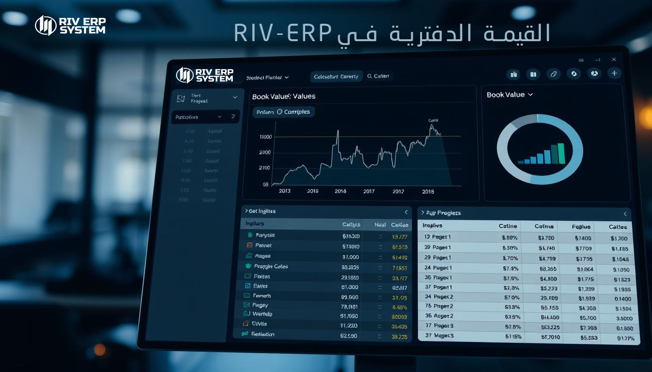 القيمة الدفترية في Riv-ERP