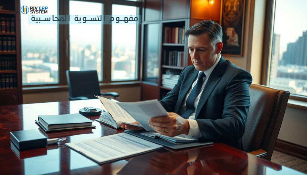 مفهوم التسوية المحاسبية