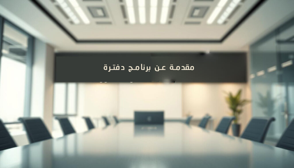 مقدمة عن برنامج دفترة
