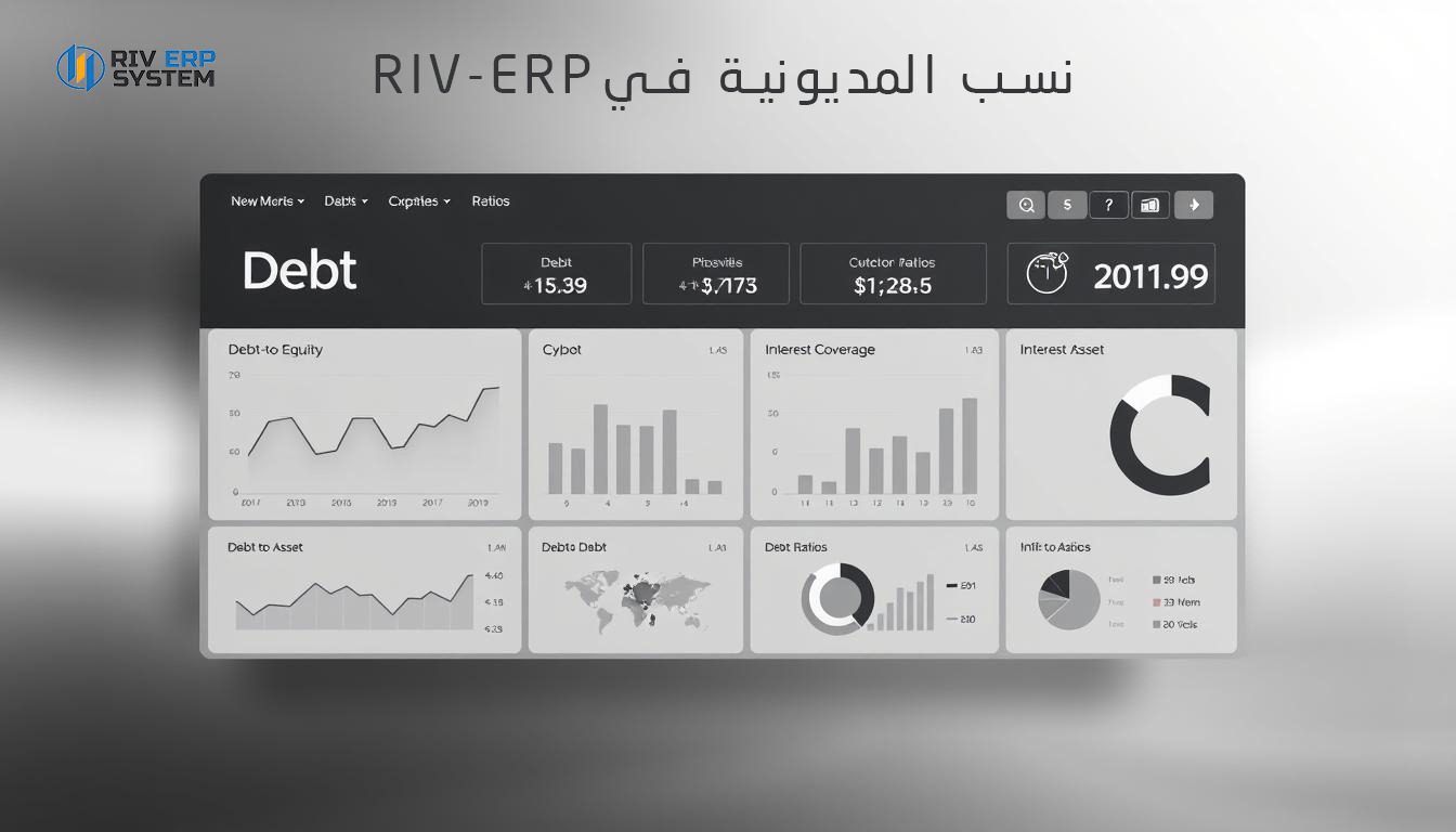 نسب المديونية في Riv-ERP: قياس الدين وإدارته بذكاء