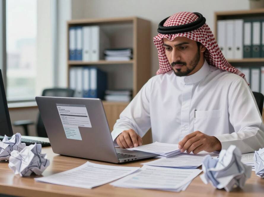 أخطاء الفواتير الإلكترونية والشركات