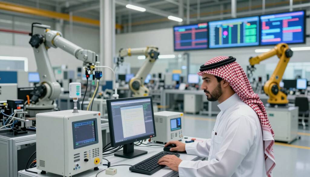 إنترنت الأشياء الصناعي في المصانع السعودية إنترنت الأشياء الصناعي في المصانع السعودية