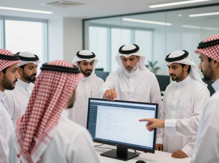 تدريب الموظفين على نظام ERP