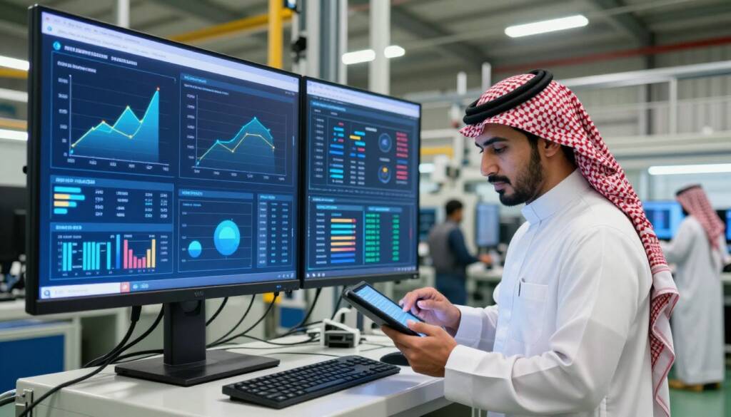 Factory data integration in Saudi factories Factory data integration in Saudi factories