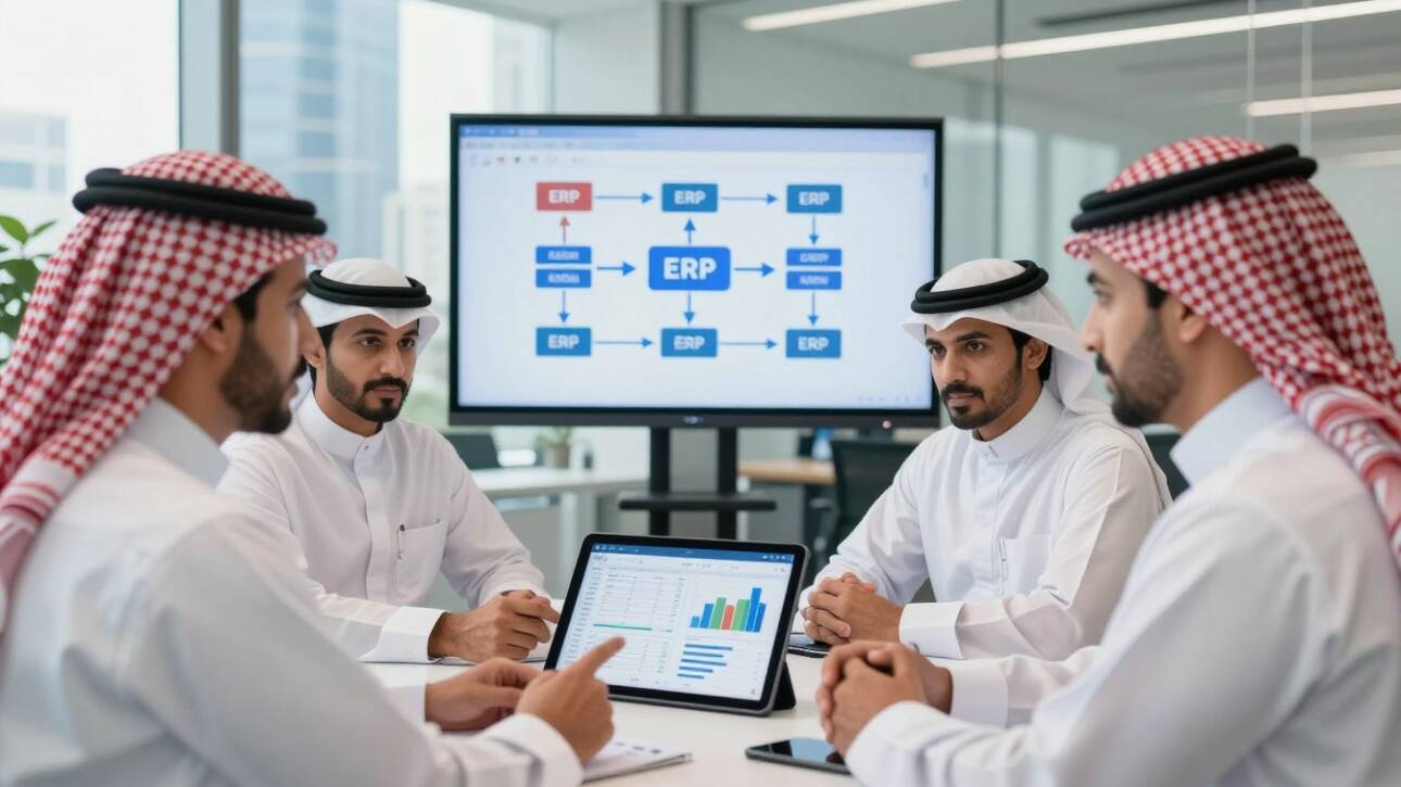خطة تطبيق نظام ERP في الشركة