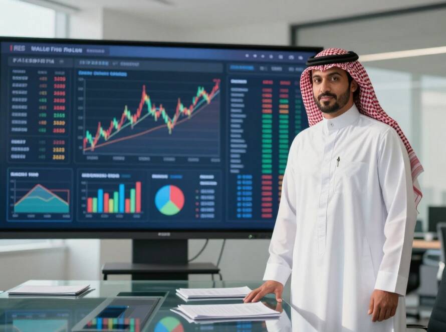لوحة مؤشرات المدير المالي في نظام ERP